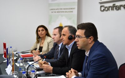 Initial landscape fire management (LFM) workshop in Pristina